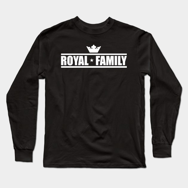 Royal family white Long Sleeve T-Shirt by God Given apparel